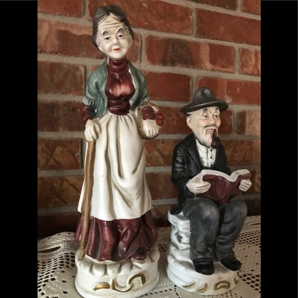 Rare Vintage Prairie Couple Home Decor - Picture 7 of 7